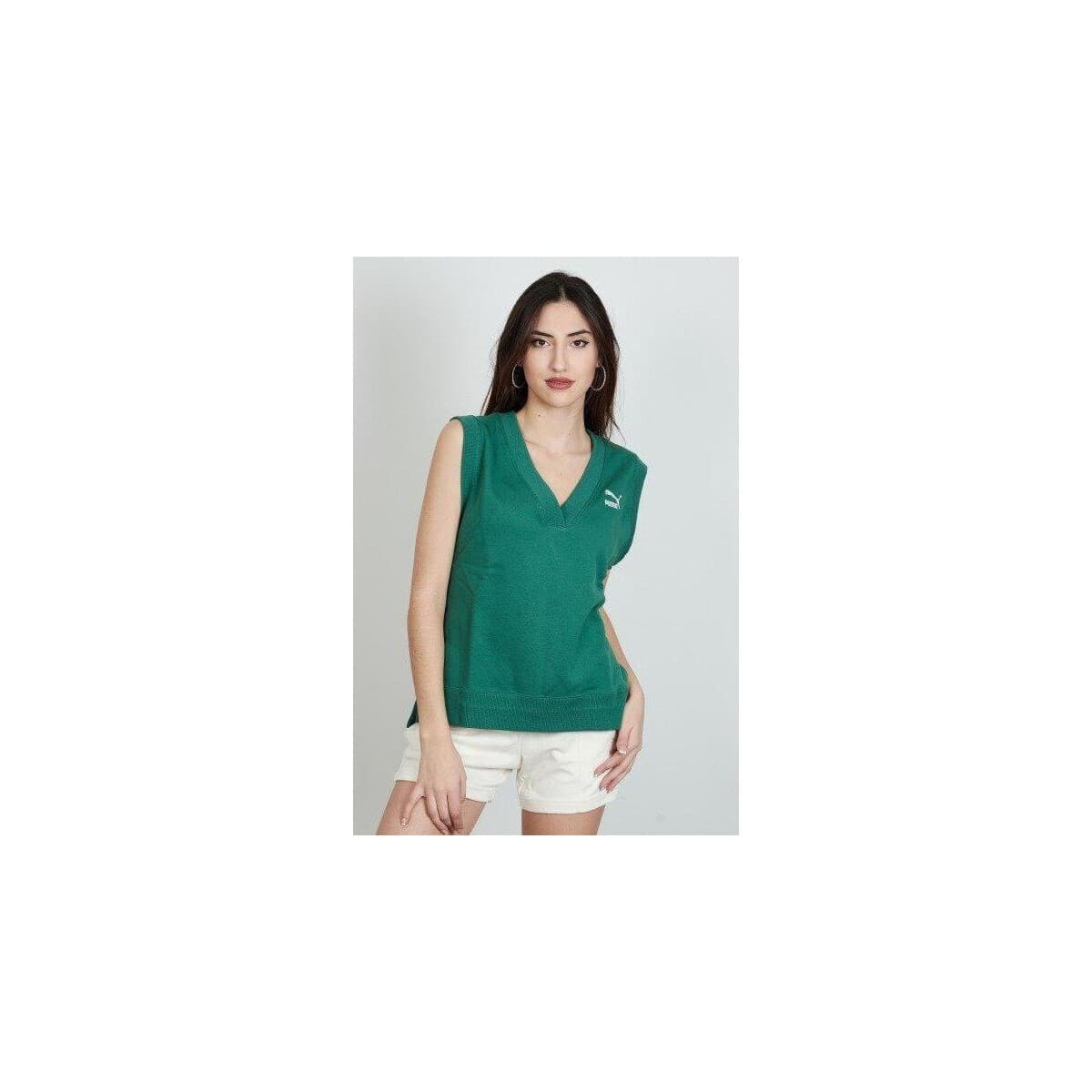 Women's T-Shirts Puma Green