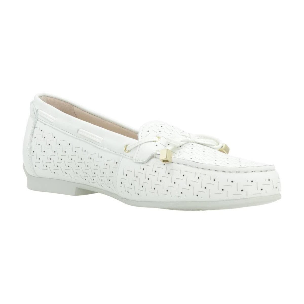 Women's Loafers Stonefly White