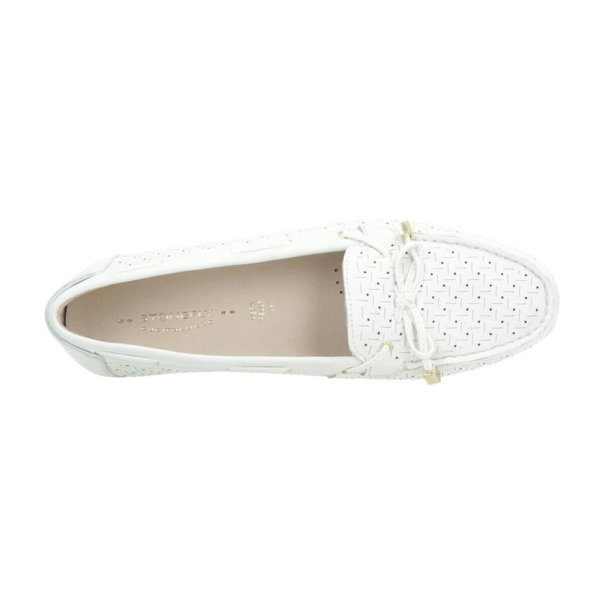 Women's Loafers Stonefly White