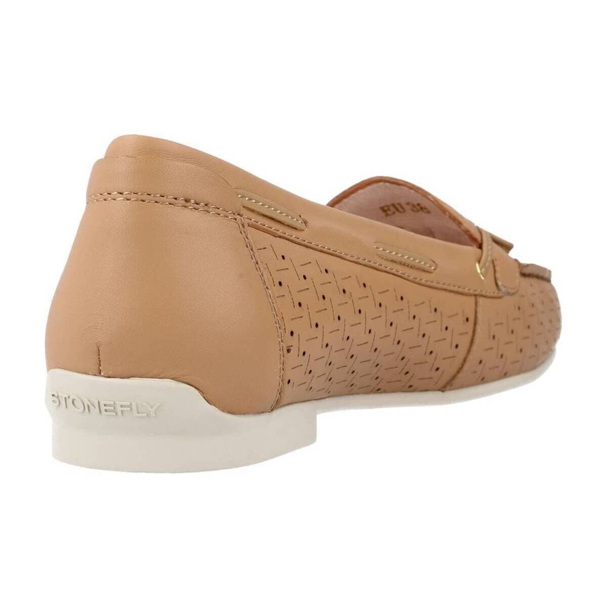 Women's Loafers Stonefly Brown