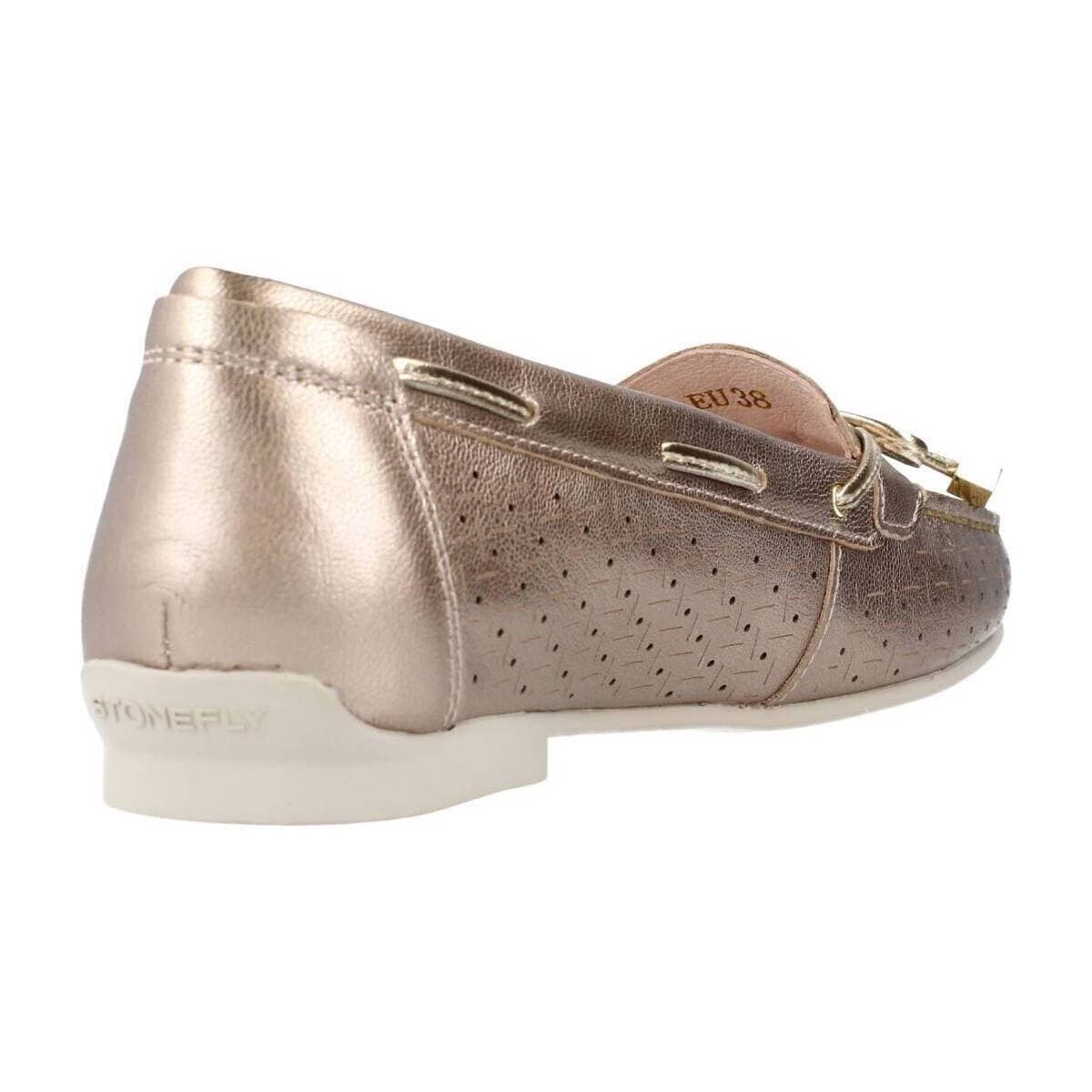 Women's Loafers Stonefly Gold