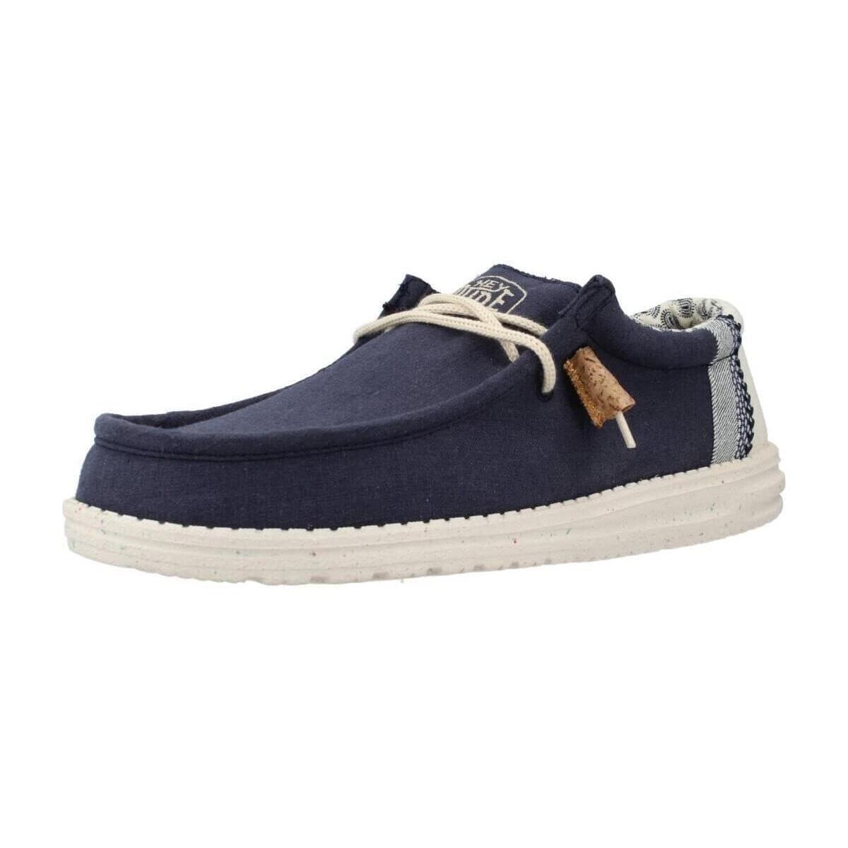 Xαμηλά Sneakers HEYDUDE Informales Hombre Modèle Wally Linen Natural