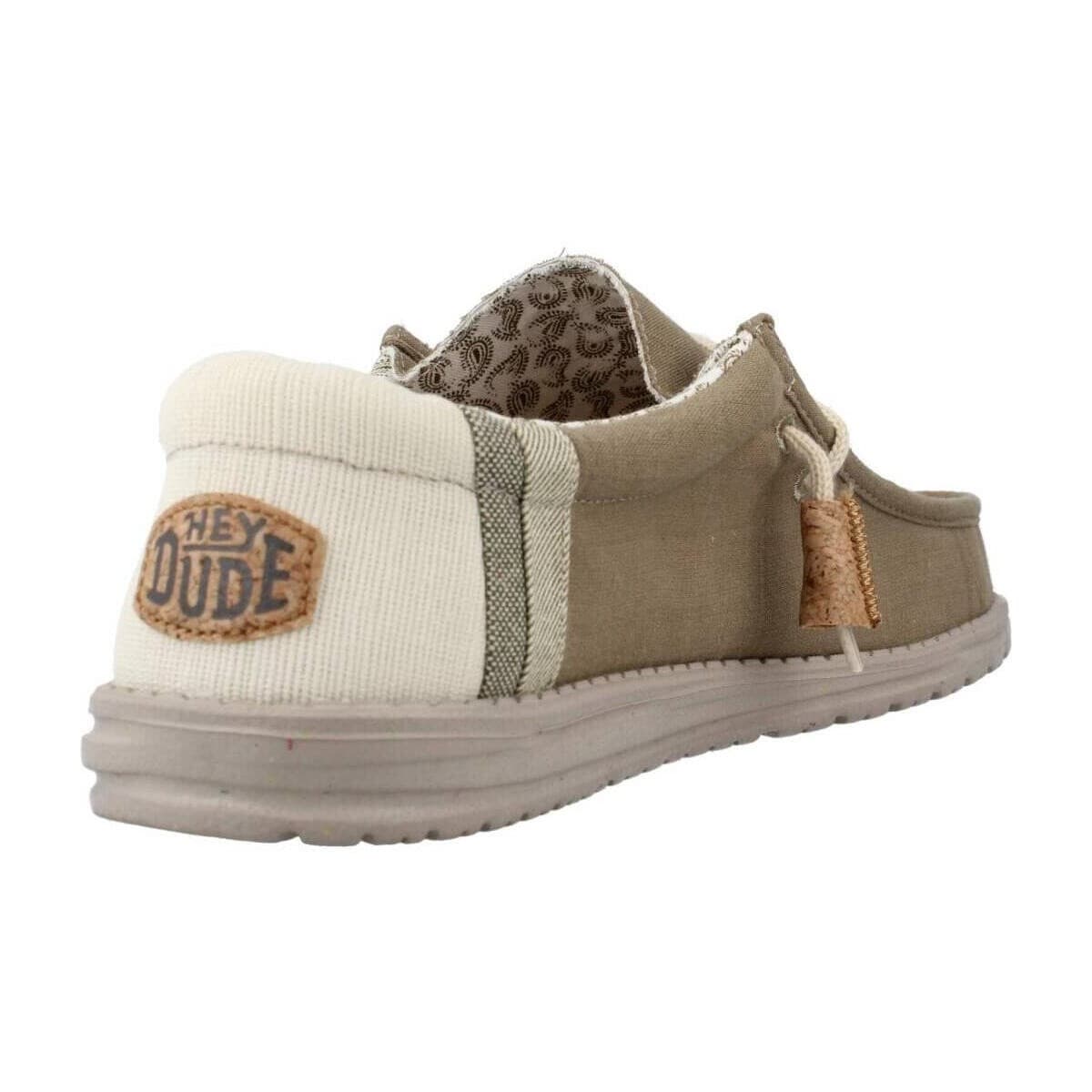 Men's Derby Shoes HEYDUDE Green