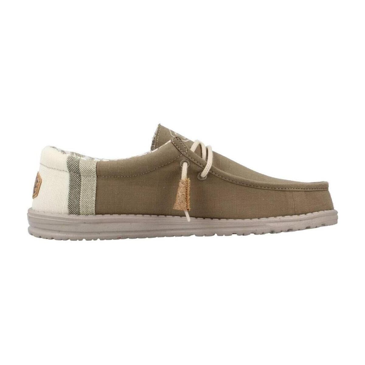 Men's Derby Shoes HEYDUDE Green