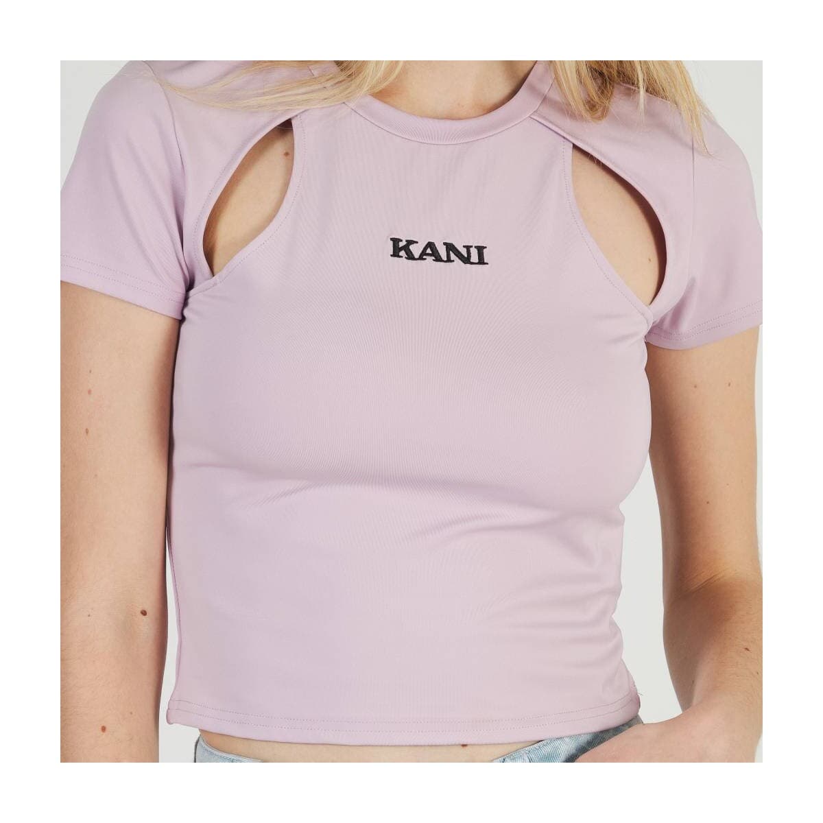 Women's T-Shirts Karl Kani Purple