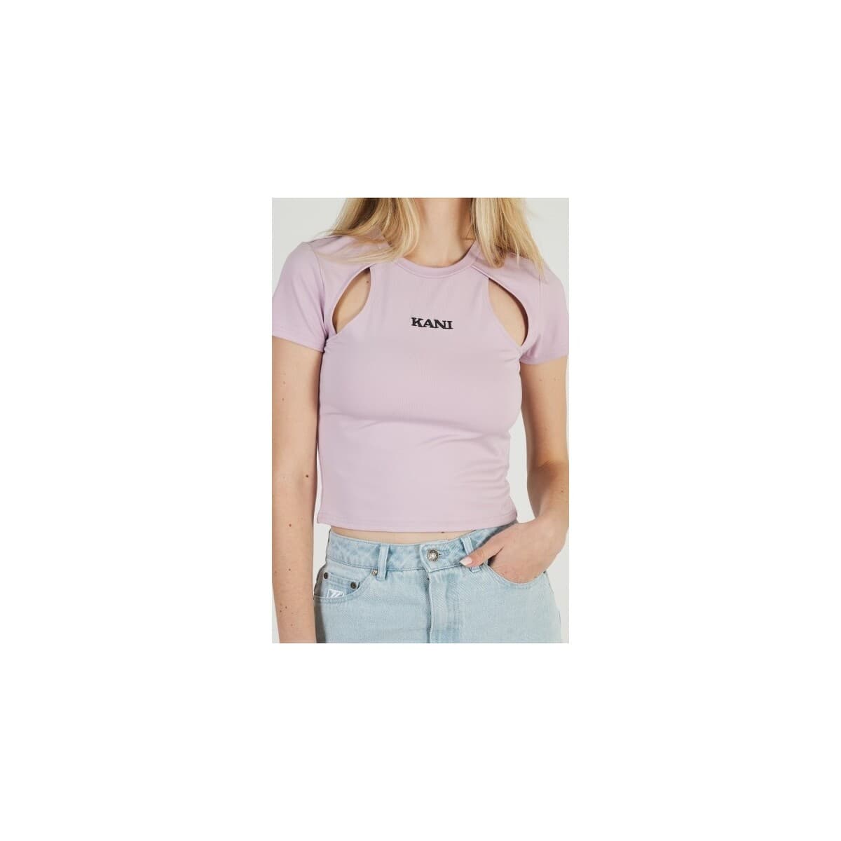Women's T-Shirts Karl Kani Purple