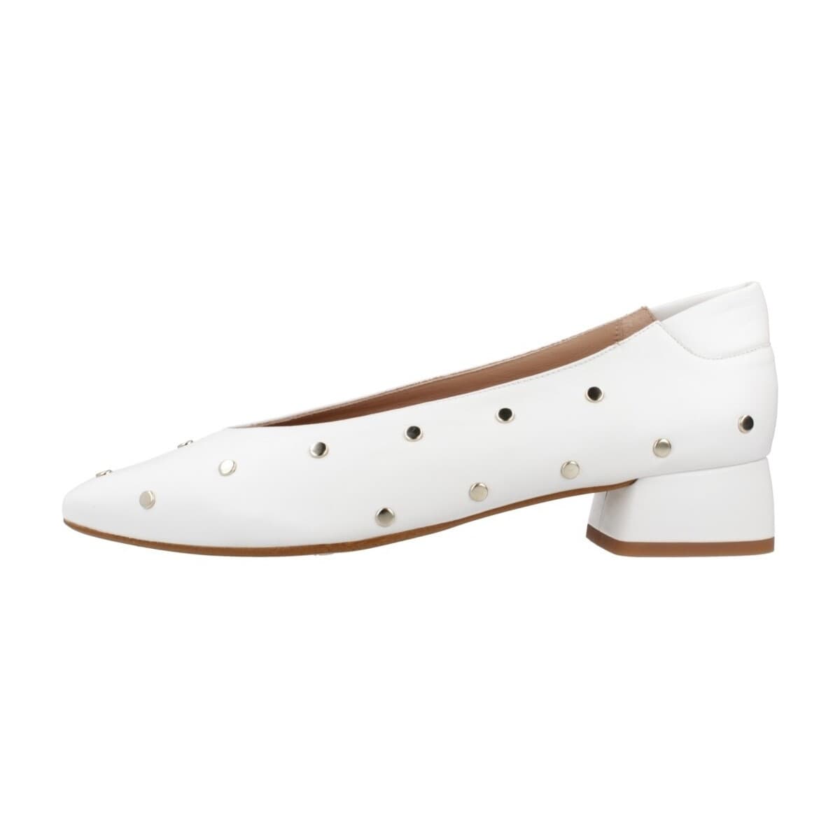 Women's Ballet Flats Miuxa White