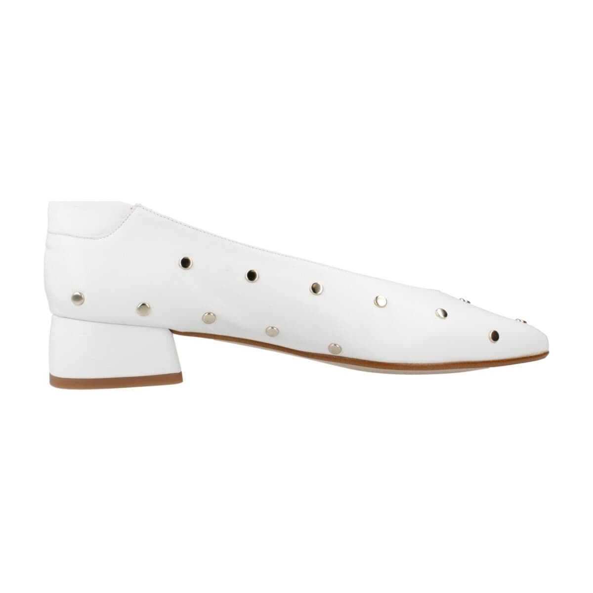 Women's Ballet Flats Miuxa White