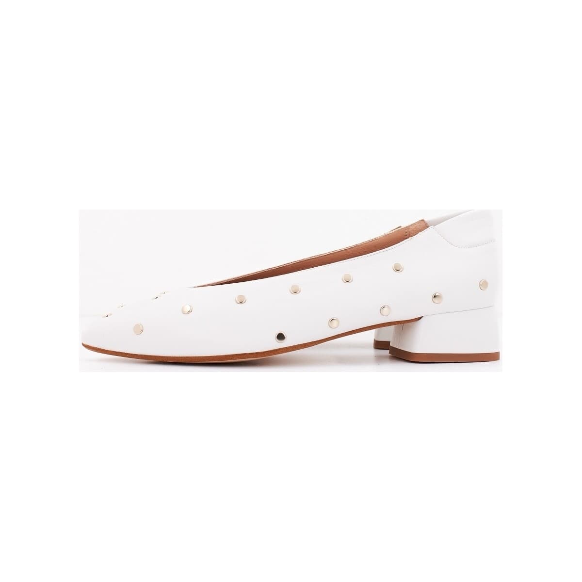 Women's Ballet Flats Miuxa White