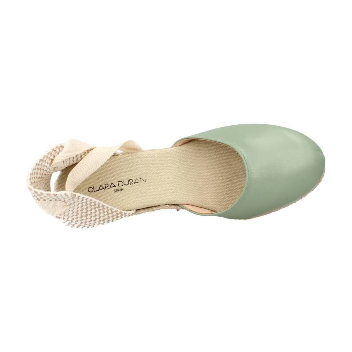 Women's Espadrilles Clara Duran Green