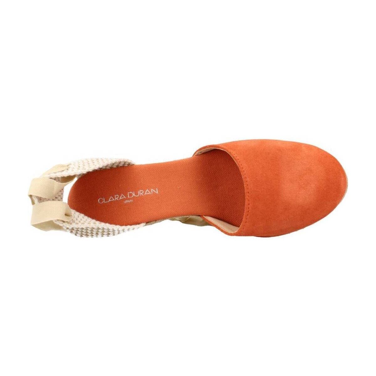 Women's Espadrilles Clara Duran Orange
