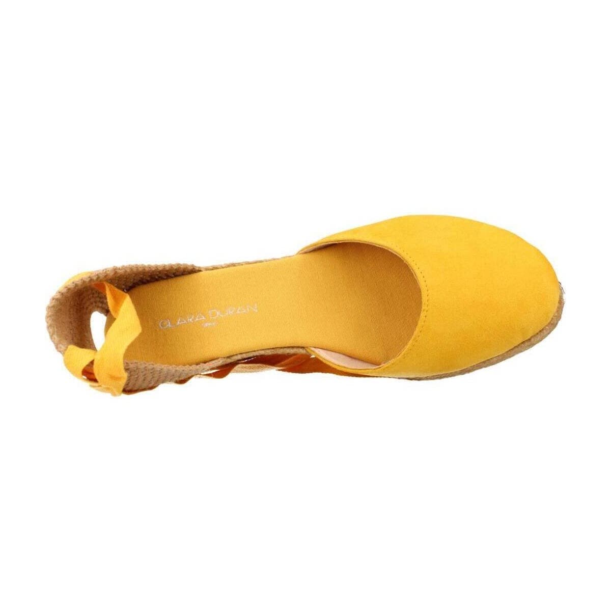 Women's Espadrilles Clara Duran Yellow
