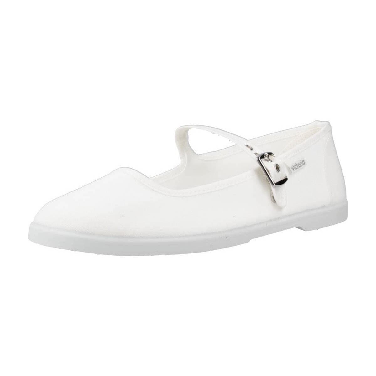 Women's Ballet Flats Victoria White