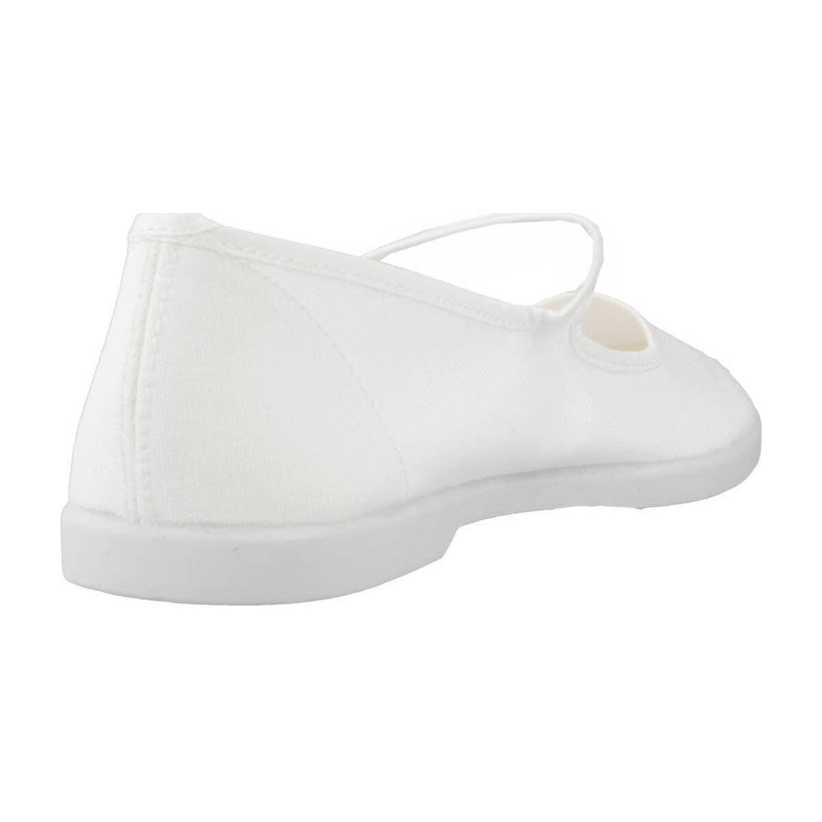 Women's Ballet Flats Victoria White