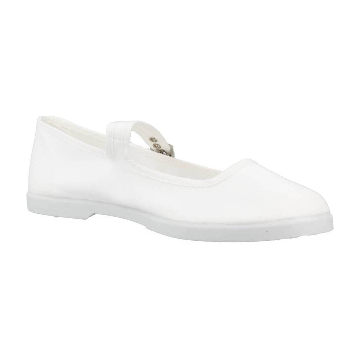 Women's Ballet Flats Victoria White