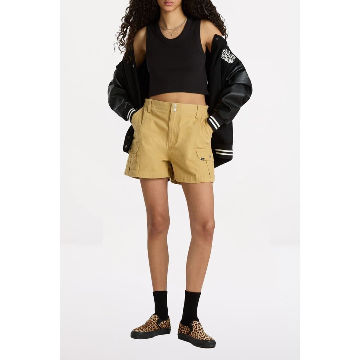 Women's T-Shirts Vans Black