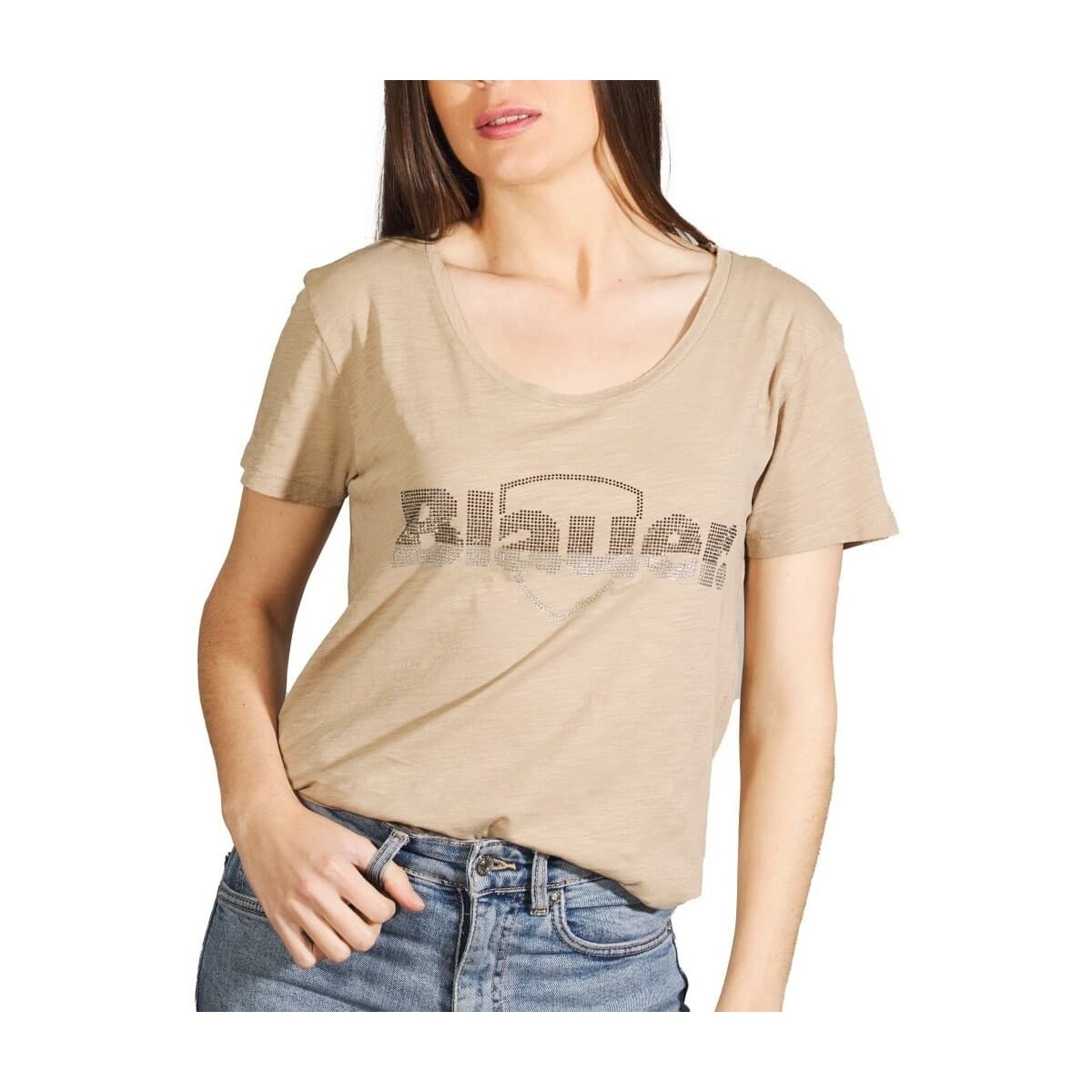 Women's T-Shirts Blauer Brown