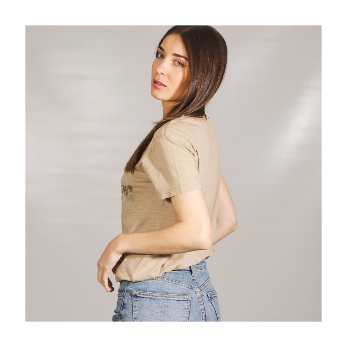 Women's T-Shirts Blauer Brown