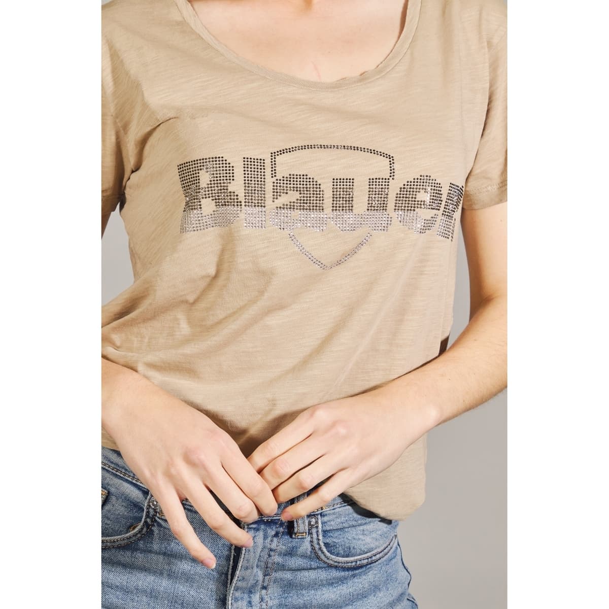 Women's T-Shirts Blauer Brown
