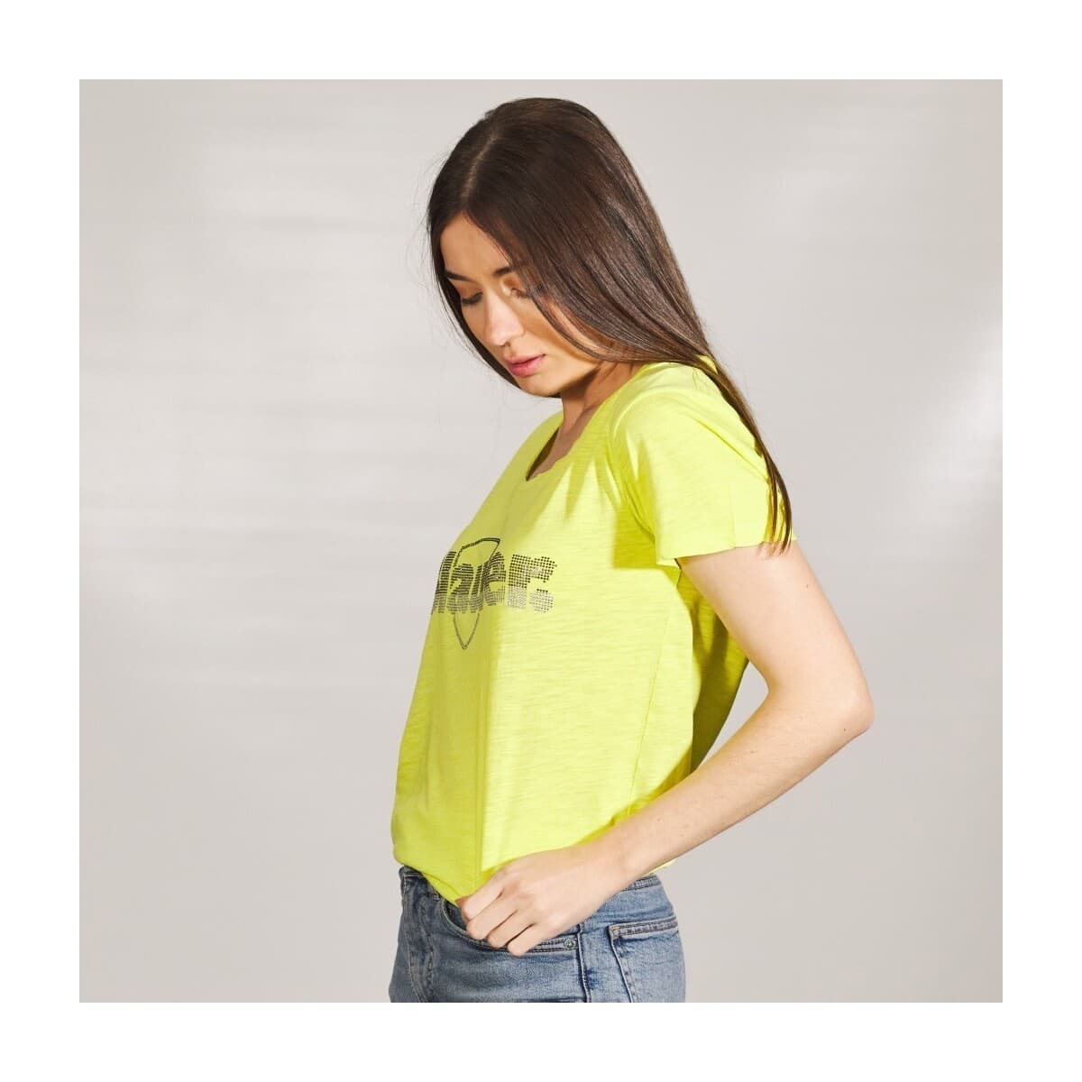 Women's T-Shirts Blauer Yellow
