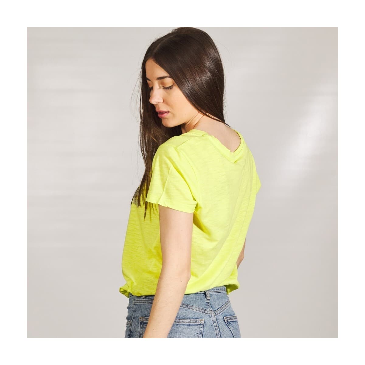 Women's T-Shirts Blauer Yellow