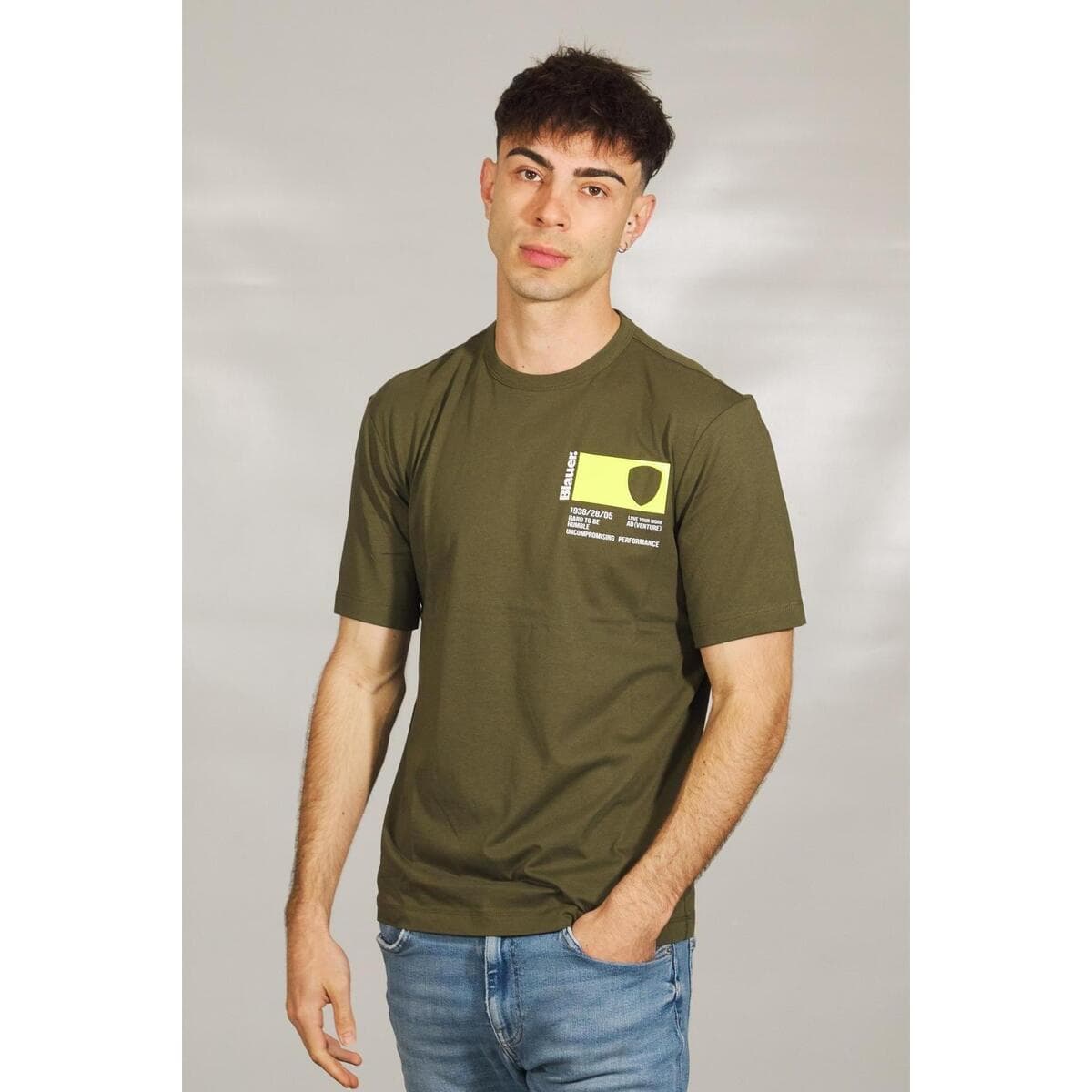 Men's T-Shirts Blauer Green