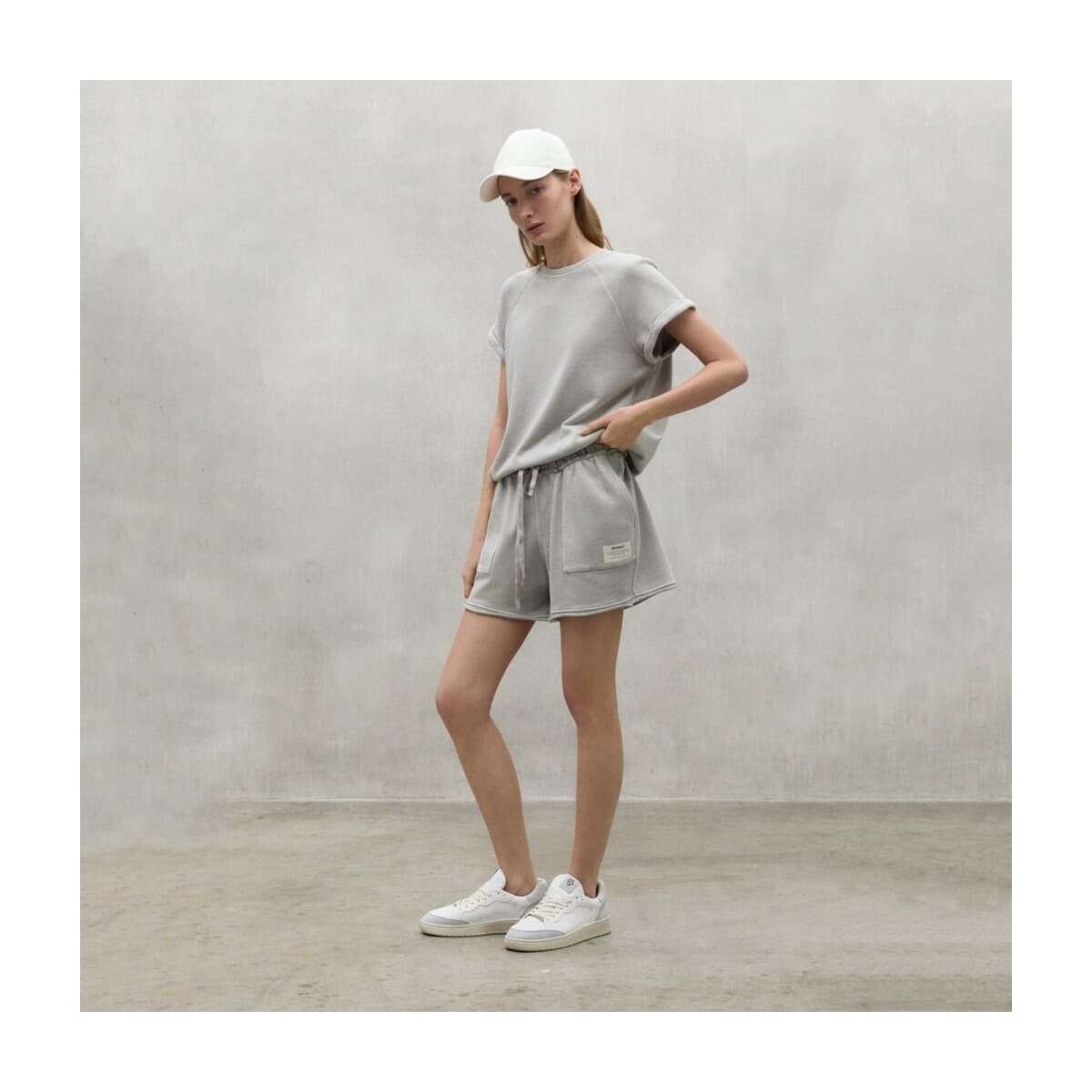 Women's T-Shirts Ecoalf Gray