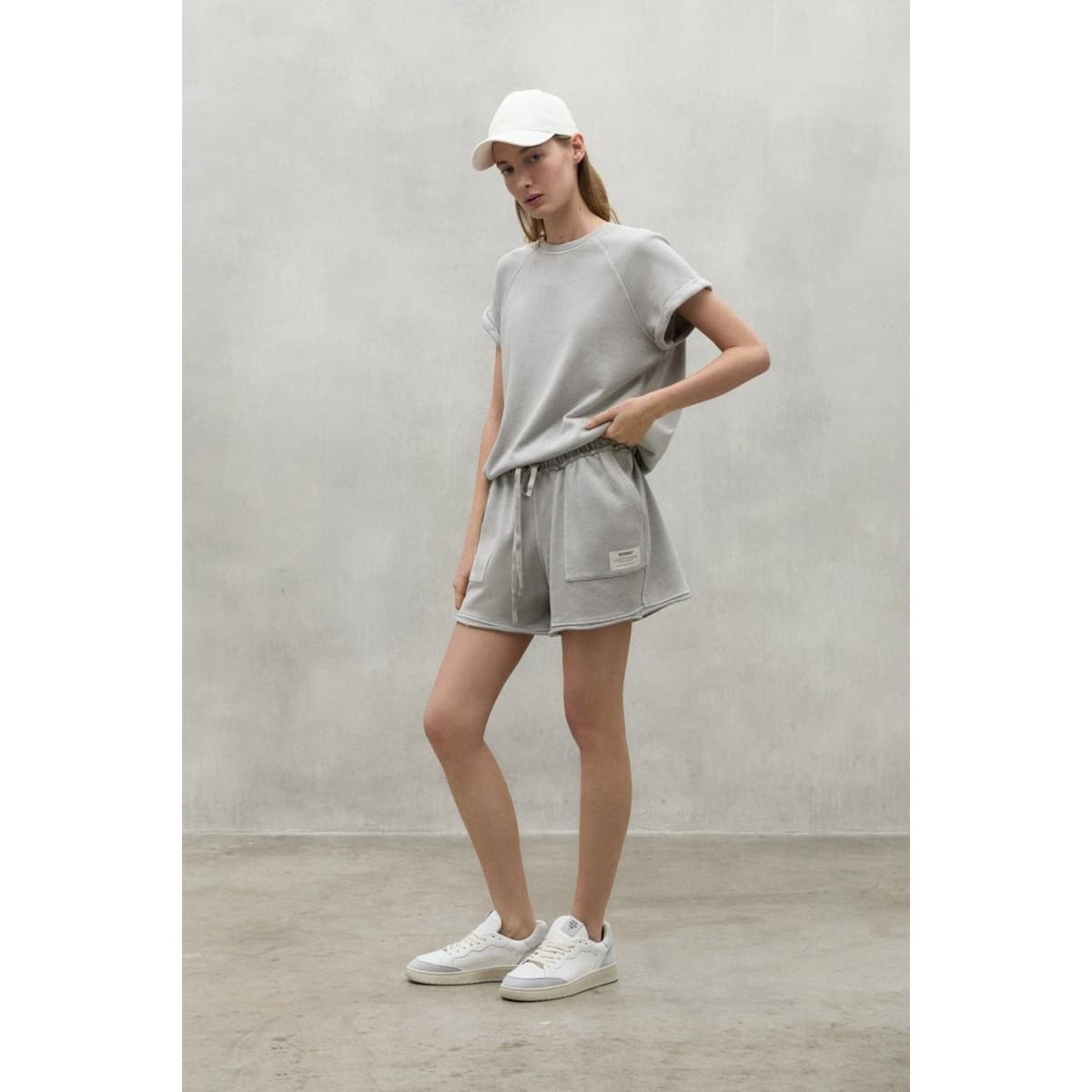 Women's T-Shirts Ecoalf Gray