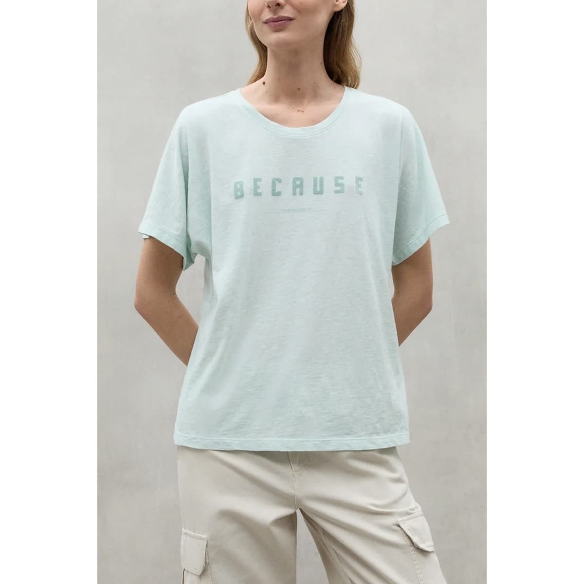 Women's T-Shirts Ecoalf Blue