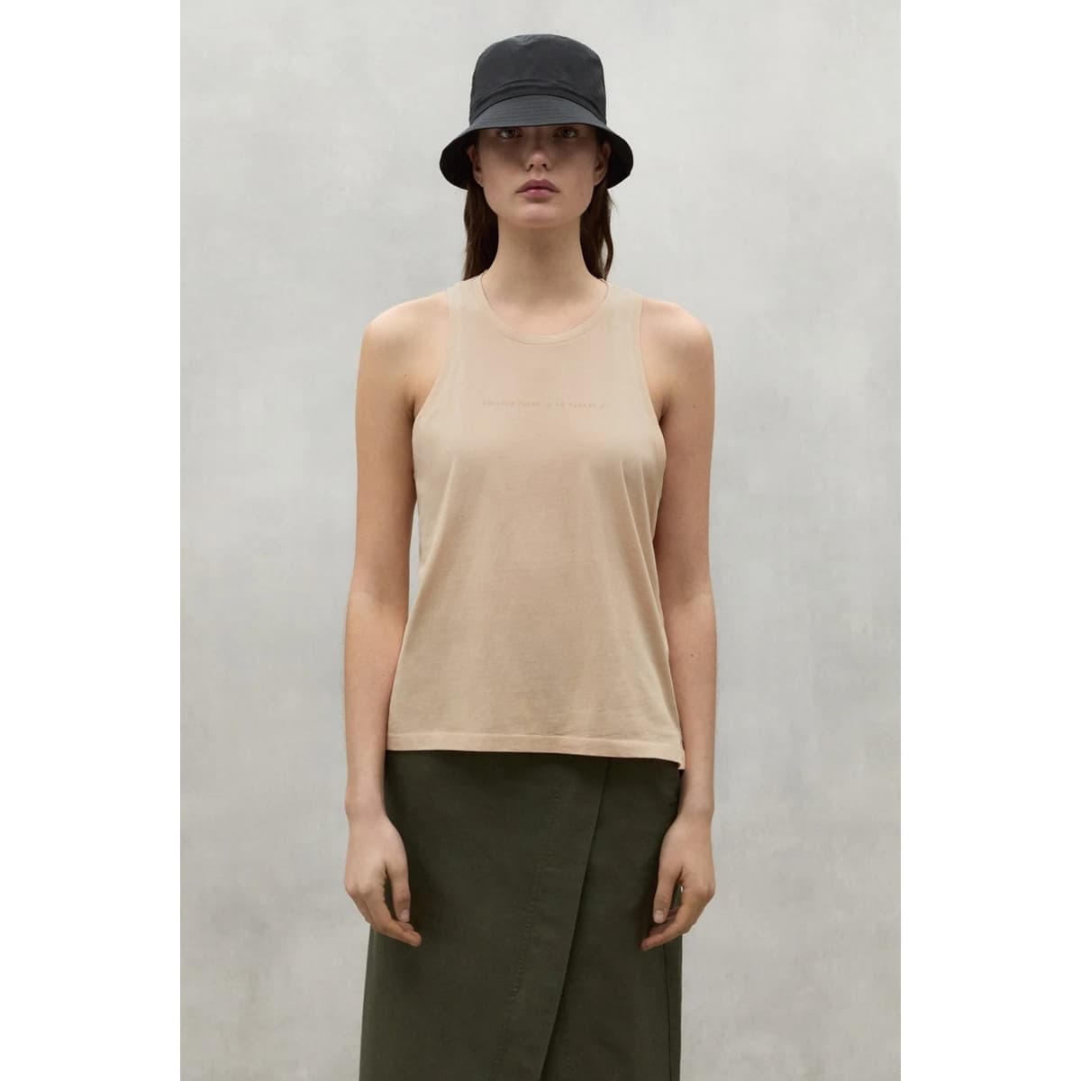 Women's T-Shirts Ecoalf Brown