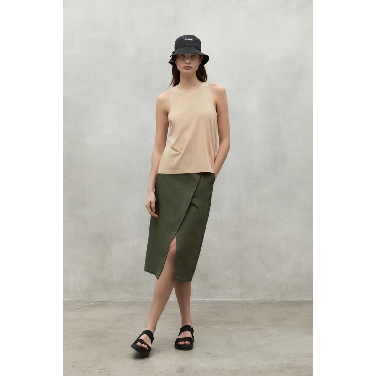 Women's T-Shirts Ecoalf Brown