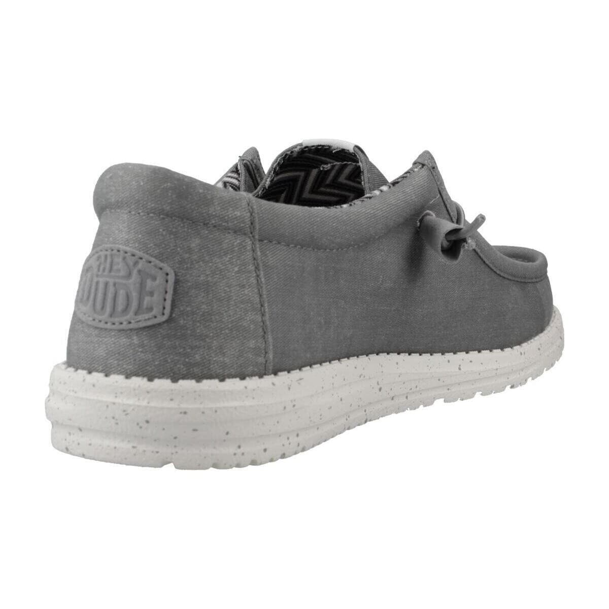 Men's Derby Shoes HEYDUDE Gray