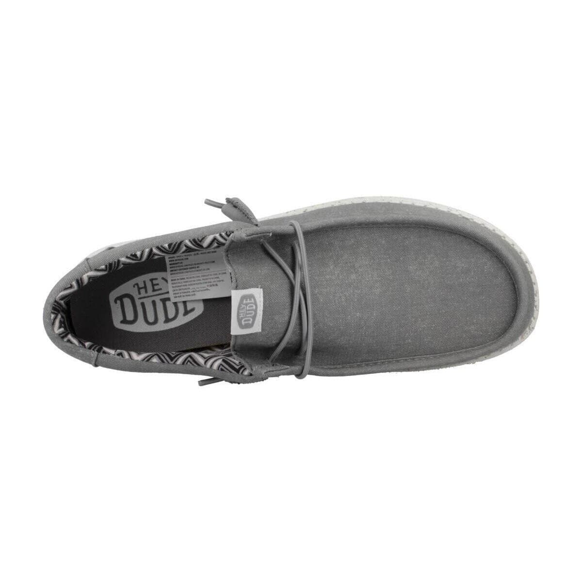 Men's Derby Shoes HEYDUDE Gray