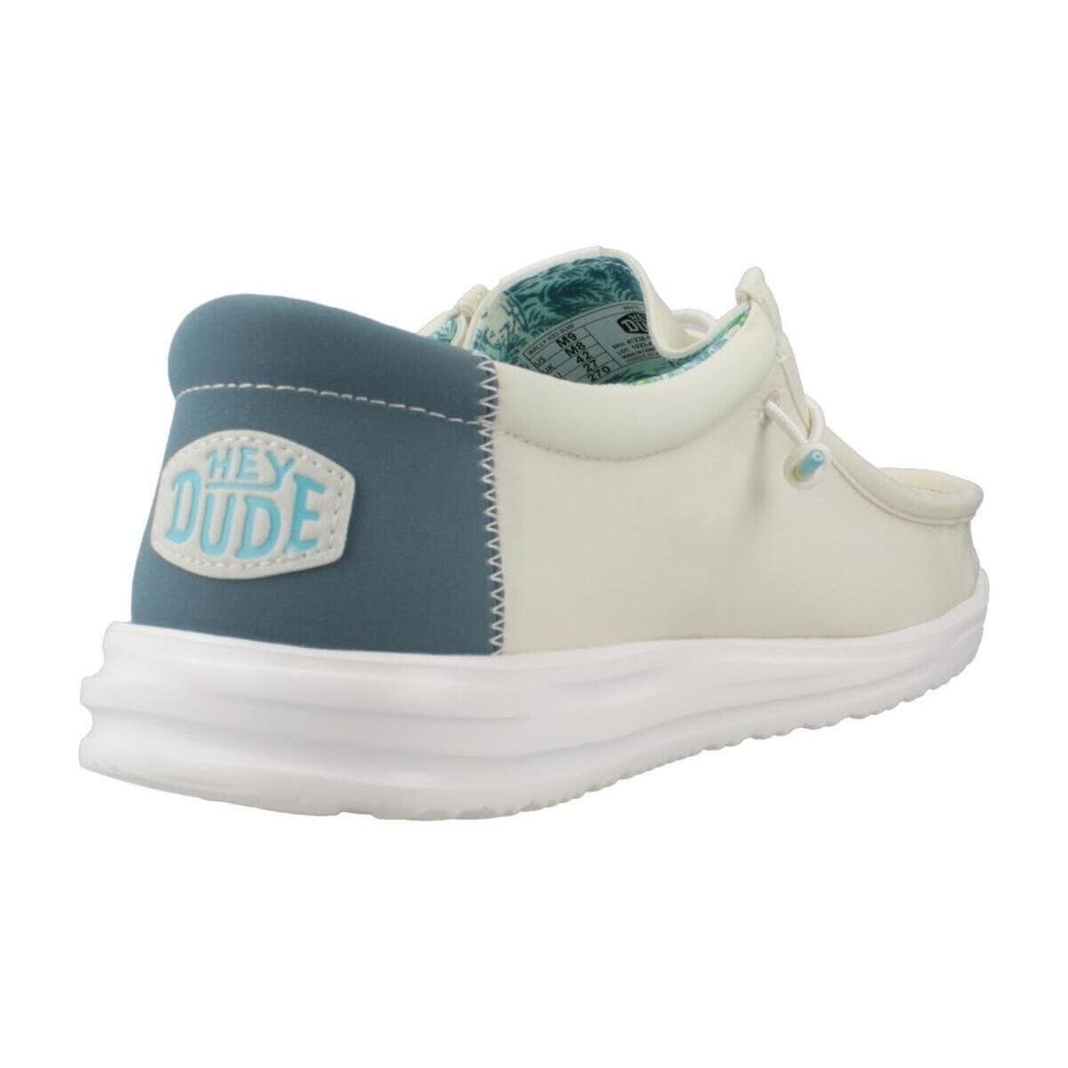 Men's Derby Shoes HEYDUDE White