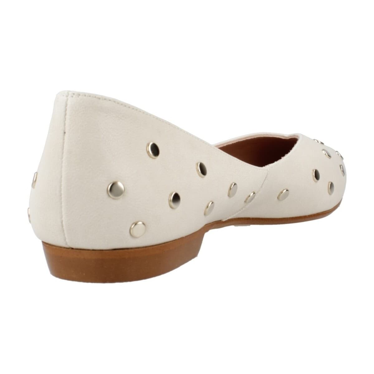 Women's Ballet Flats Miuxa White