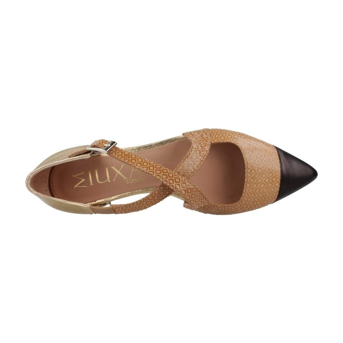 Women's Ballet Flats Miuxa Brown