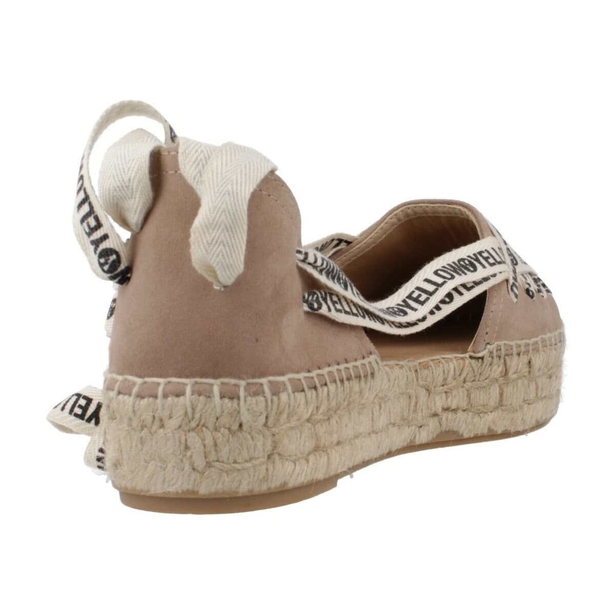 Women's Espadrilles Yellow Brown