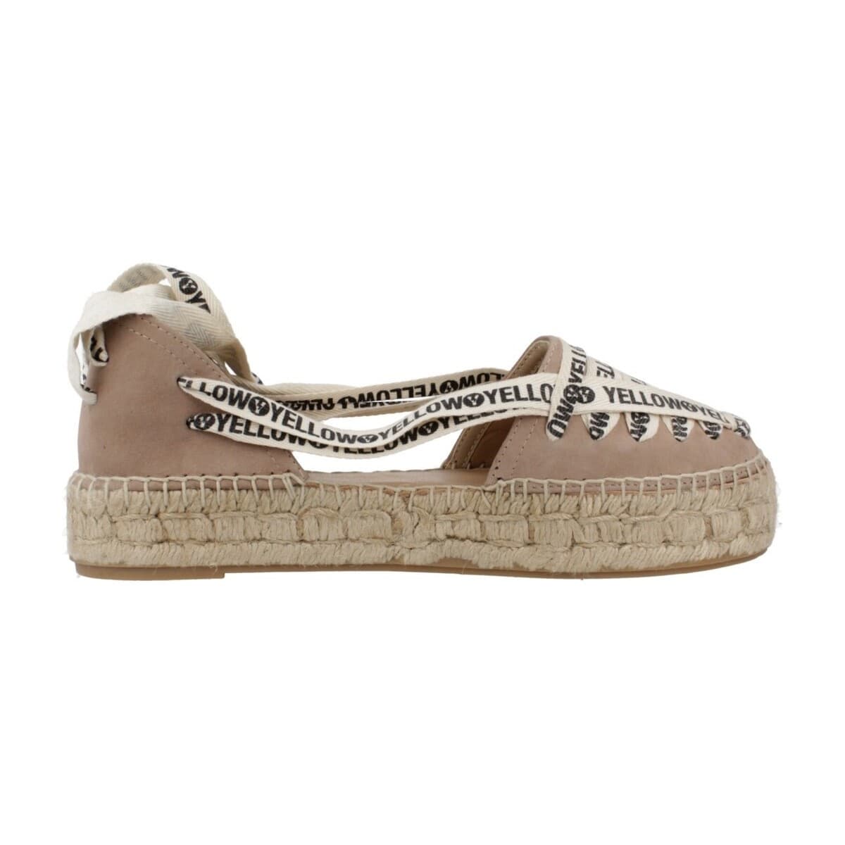 Women's Espadrilles Yellow Brown