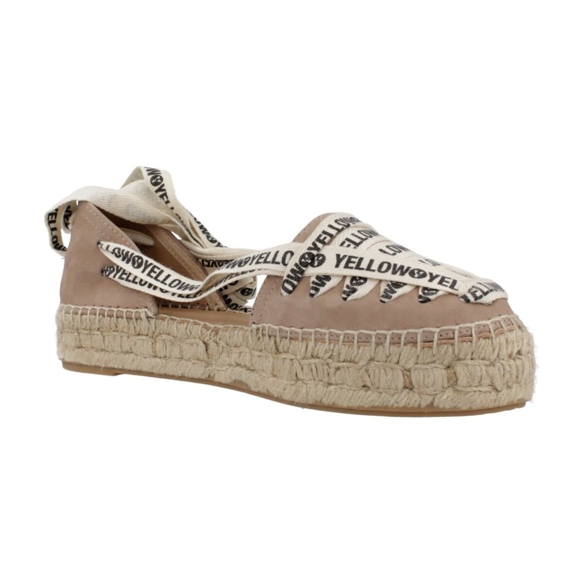 Women's Espadrilles Yellow Brown
