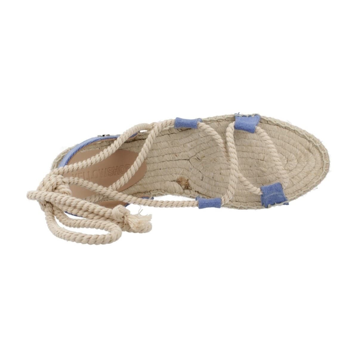 Women's Espadrilles Yellow Blue