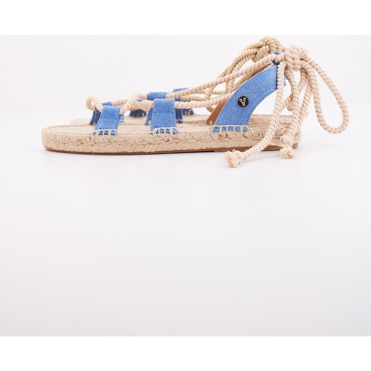 Women's Espadrilles Yellow Blue