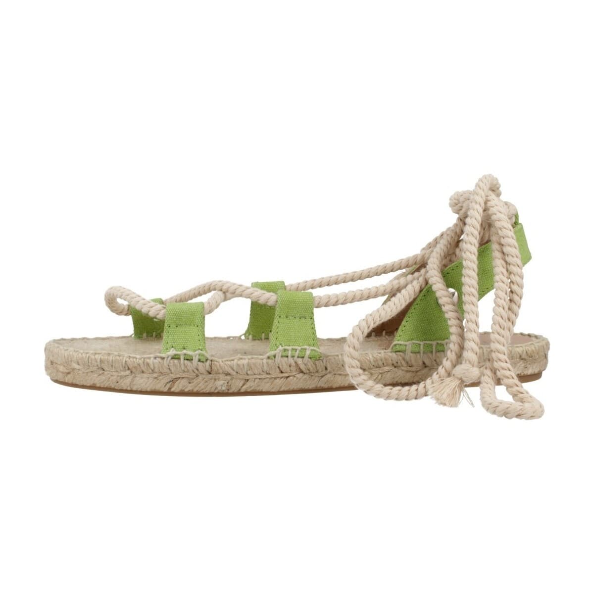 Women's Espadrilles Yellow Green