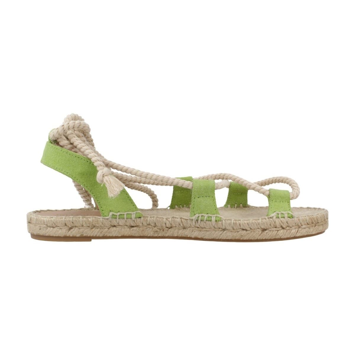 Women's Espadrilles Yellow Green