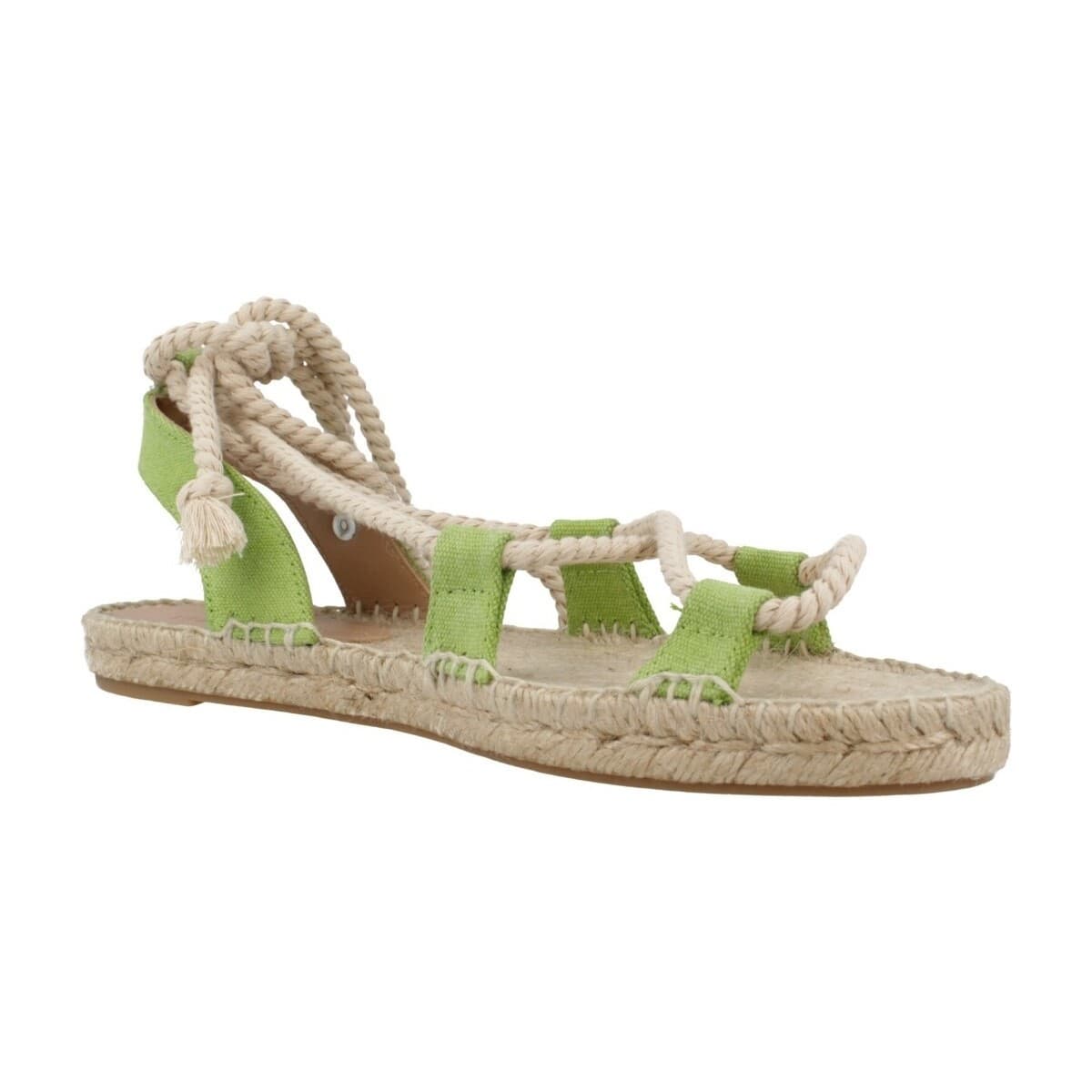 Women's Espadrilles Yellow Green