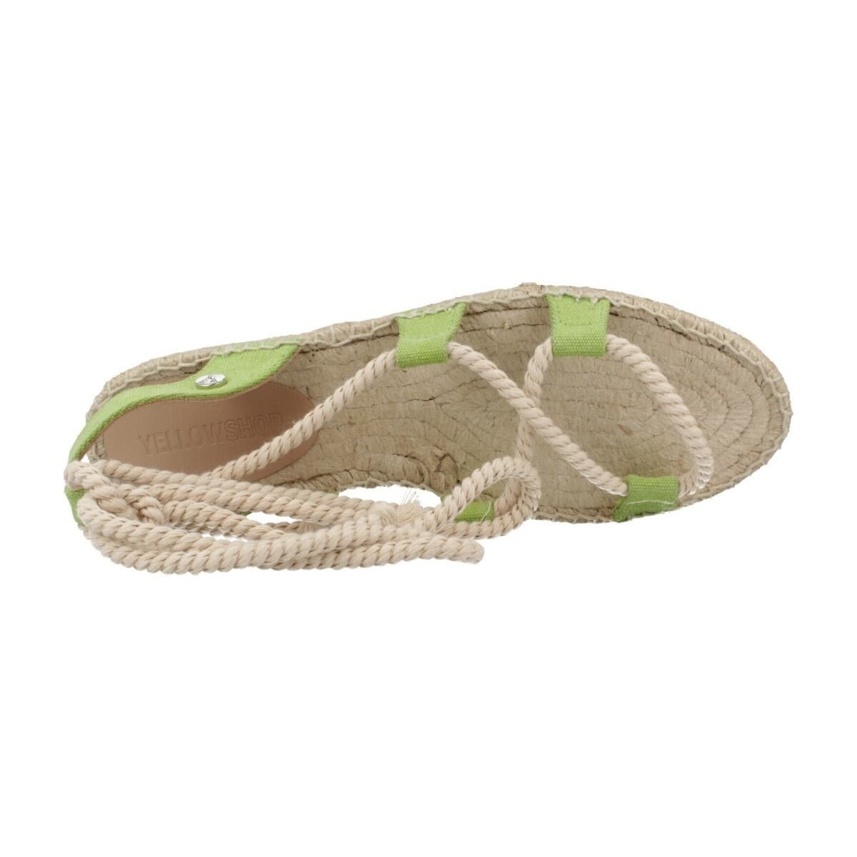 Women's Espadrilles Yellow Green