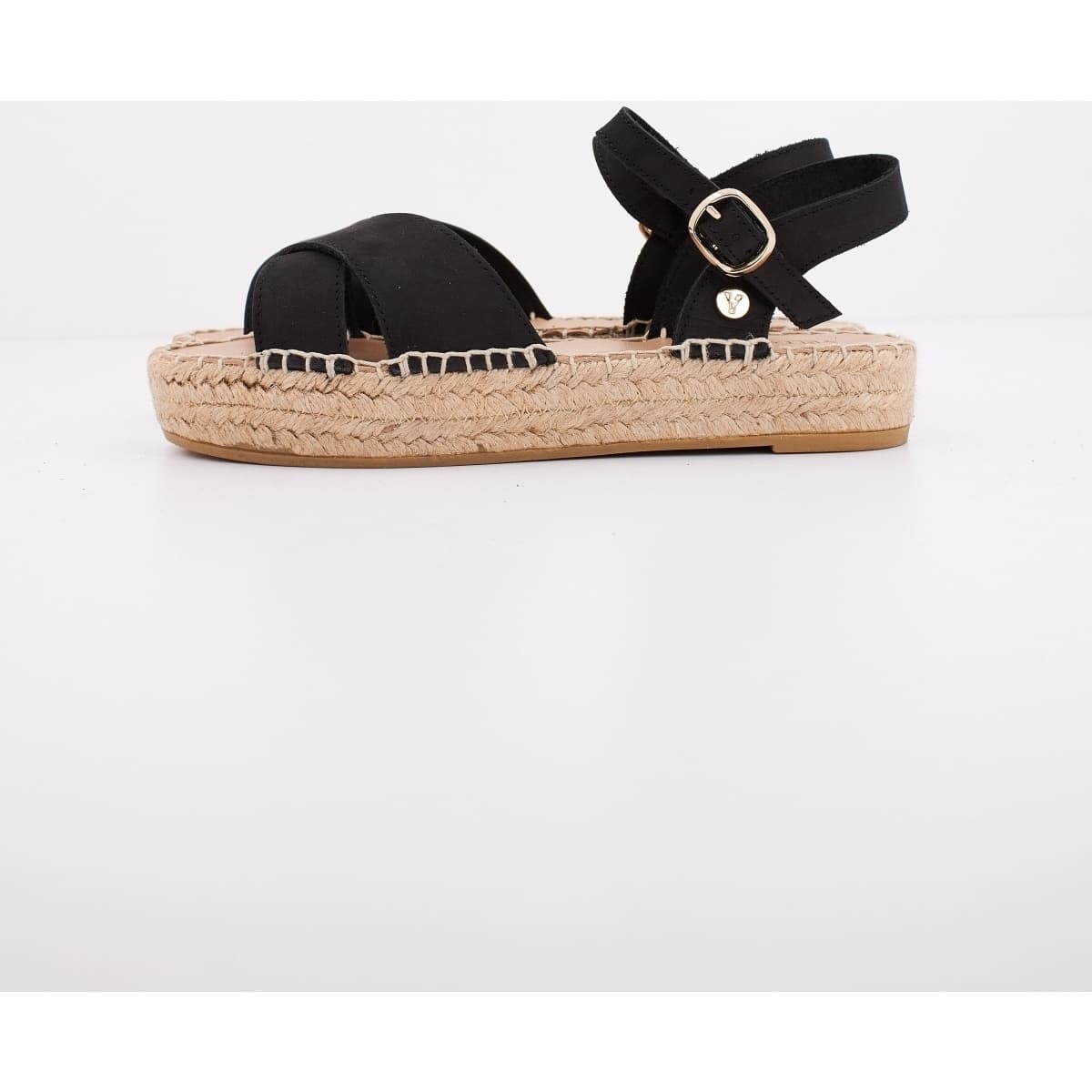 Women's Espadrilles Yellow Black