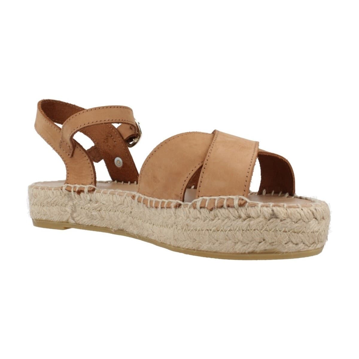 Women's Espadrilles Yellow Brown