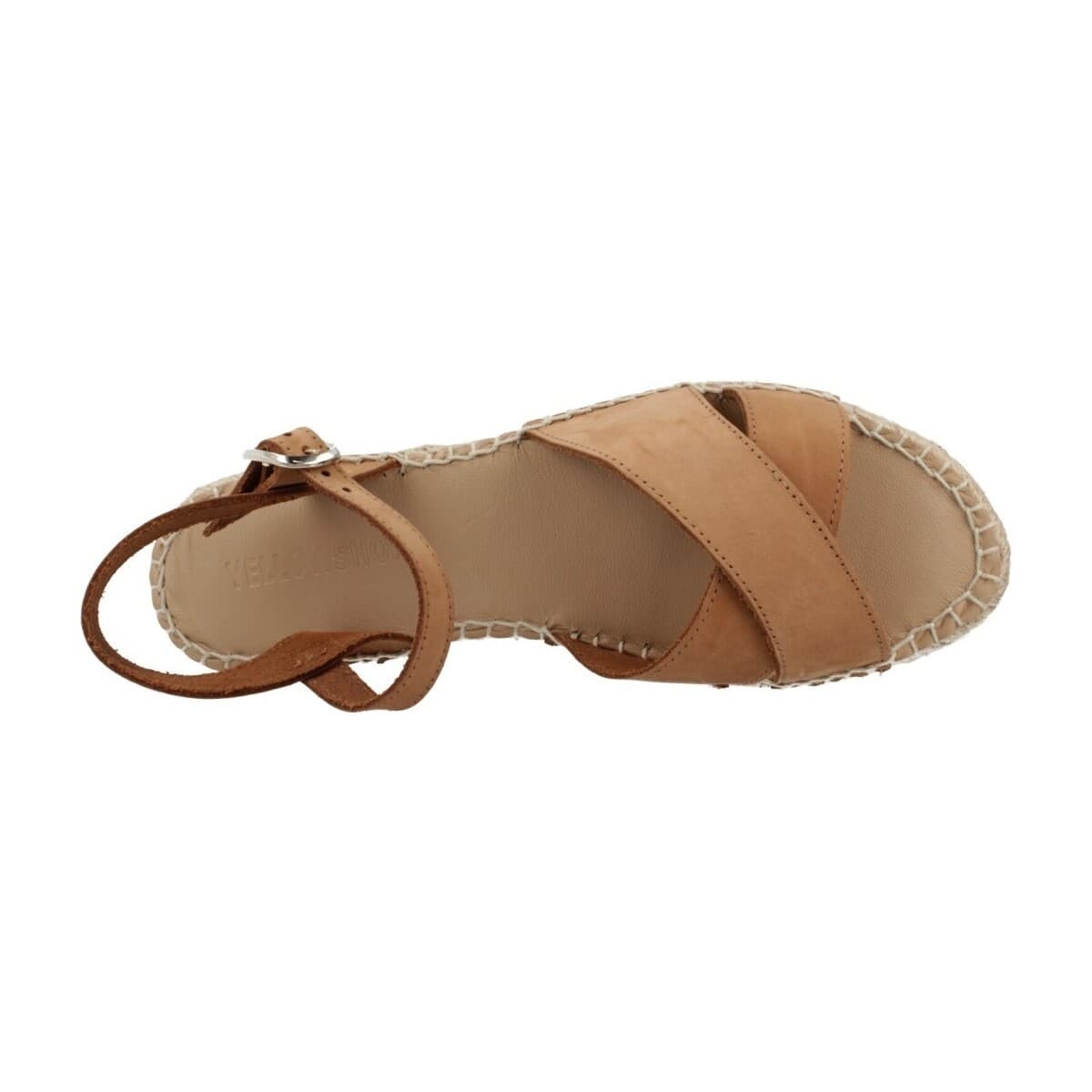 Women's Espadrilles Yellow Brown