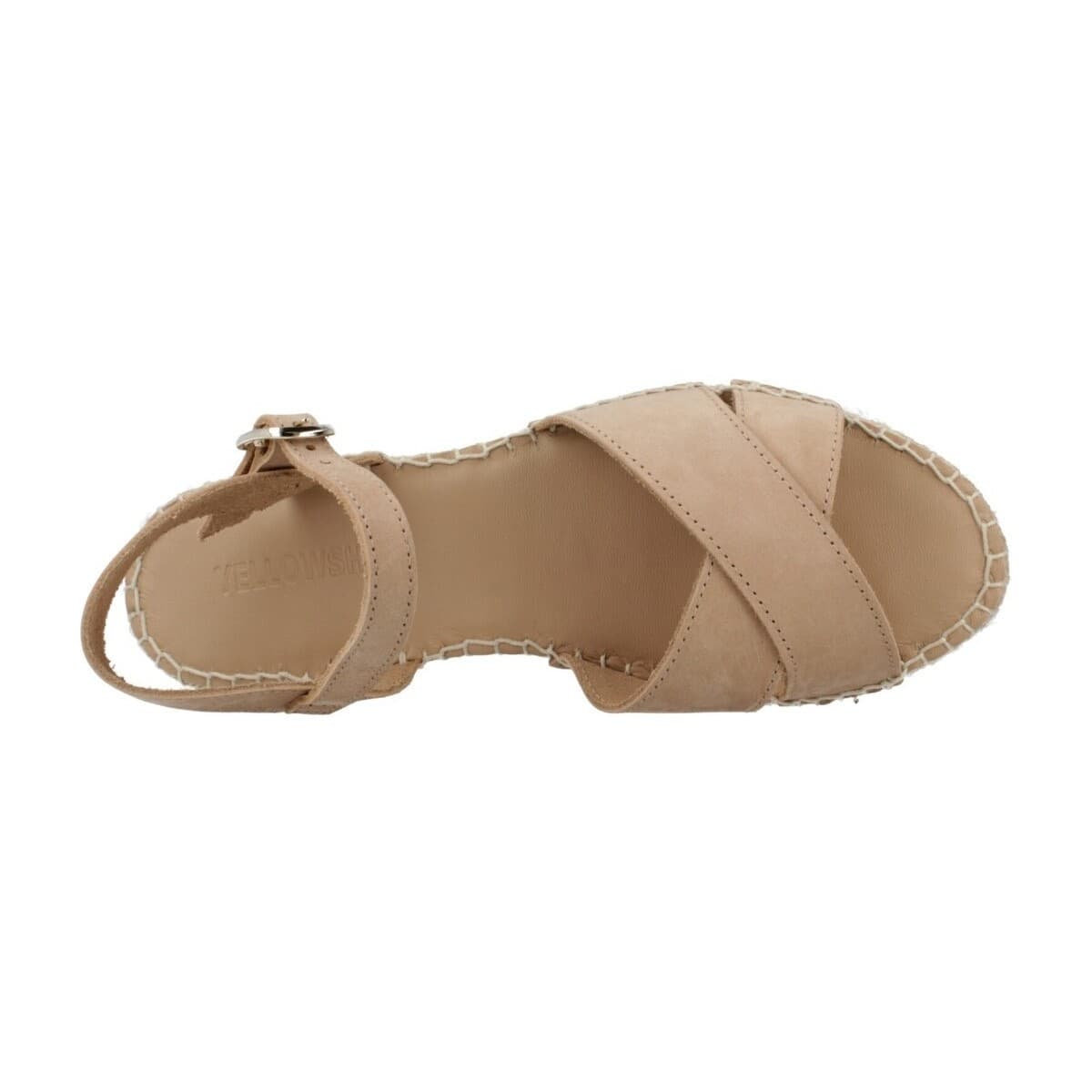 Women's Espadrilles Yellow Brown