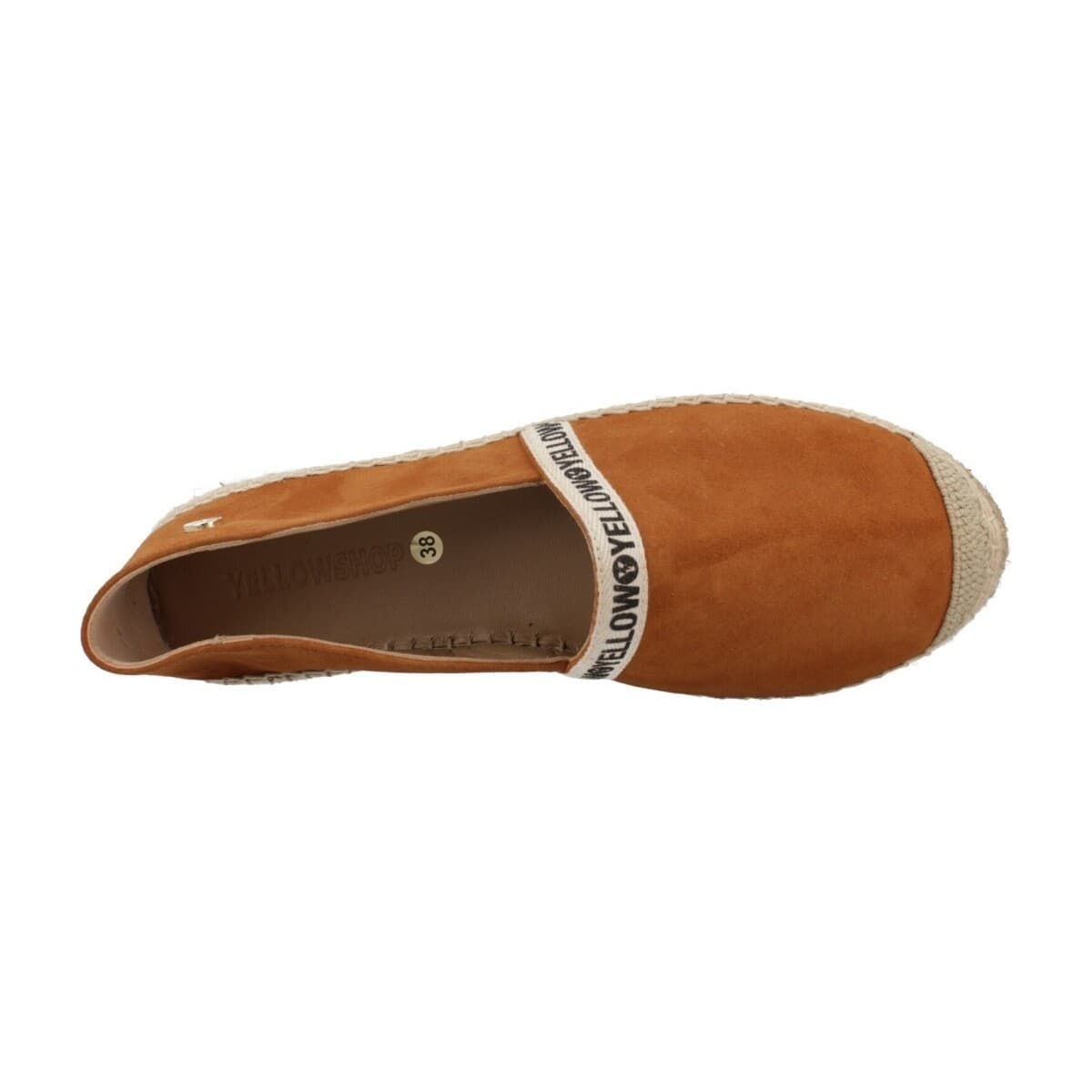 Women's Espadrilles Yellow Brown